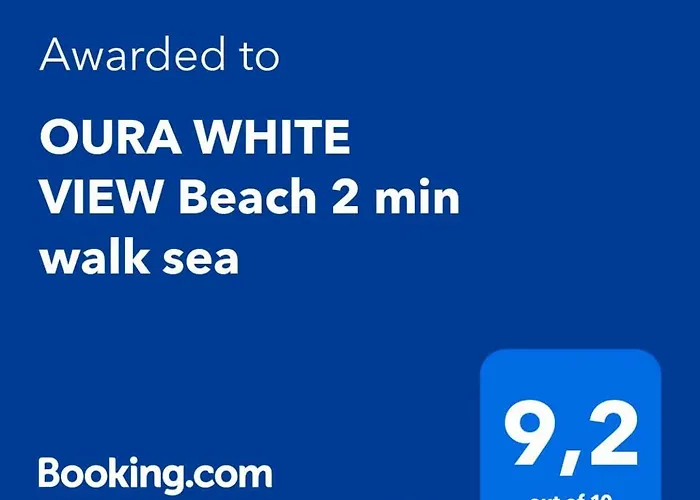 Oura White View 2 Min Walk Sea *